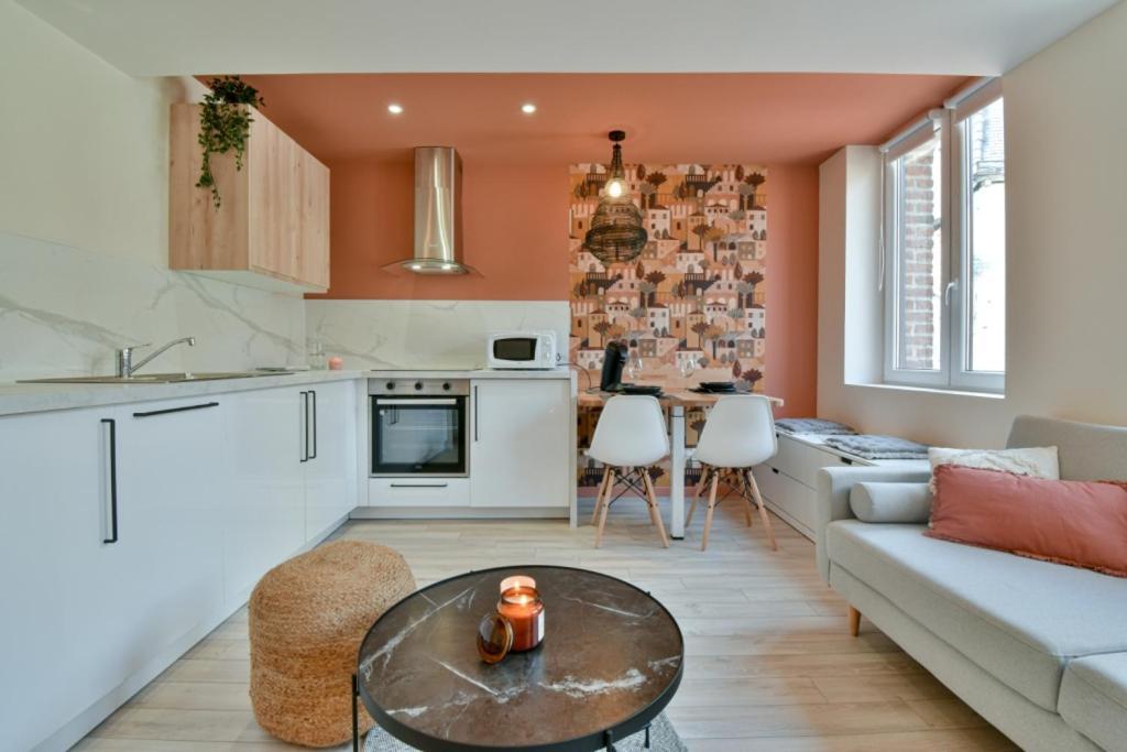 Residence Jean Hardy - Hyper Centre, Parking Gratuit, Wifi, Clim, Gare Valenciennes Luaran gambar