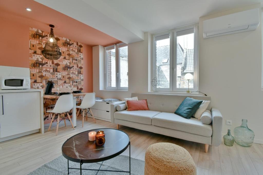 Residence Jean Hardy - Hyper Centre, Parking Gratuit, Wifi, Clim, Gare Valenciennes Luaran gambar
