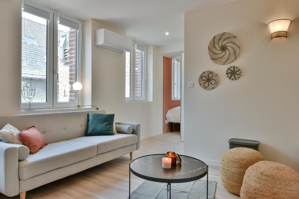 Residence Jean Hardy - Hyper Centre, Parking Gratuit, Wifi, Clim, Gare Valenciennes Luaran gambar